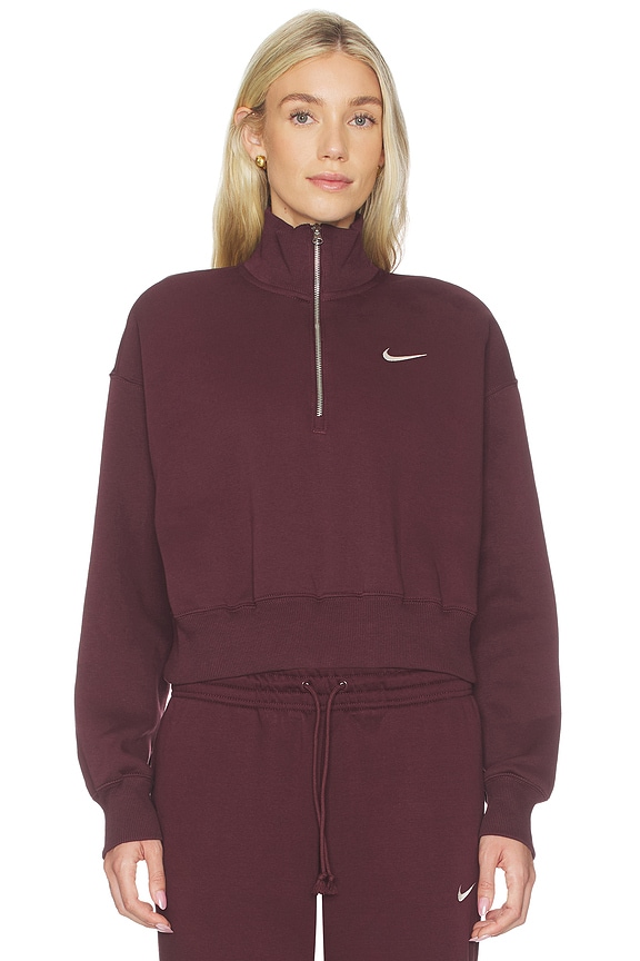 view 2 of 6 SWEAT in Burgundy Crush & Sail