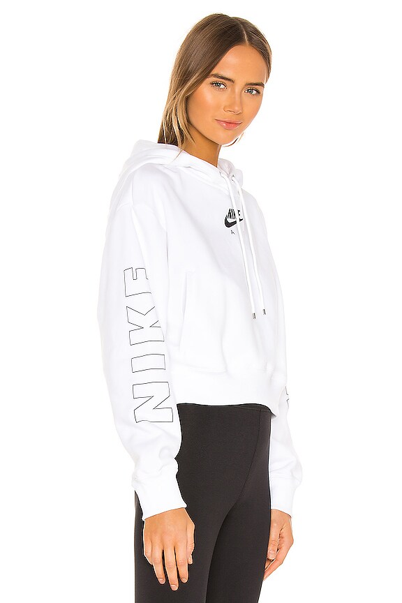 view 2 of 5 SWEAT À CAPUCHE NSW AIR in White & Ice Silver