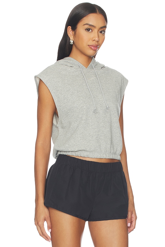 view 2 of 5 TOP DE MANGA CORTA PARA MUJER WOMEN'S SHORT-SLEEVE TOP in Dark Grey Heather