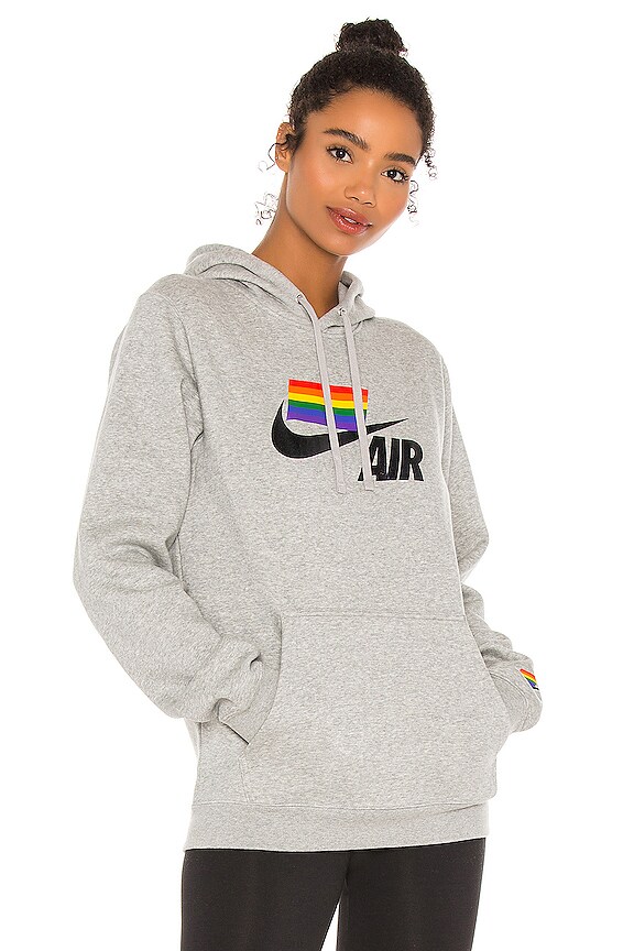 view 2 of 5 BeTrue NRG Pullover Hoodie in Dark Grey Heather, Multicolor & Black