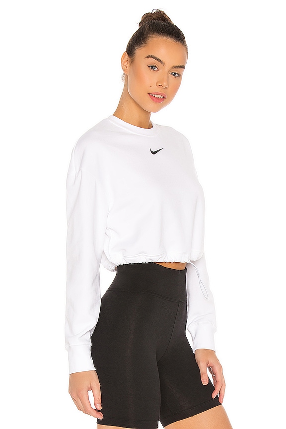 view 2 of 4 SUDADERA SWOOSH in White & Black