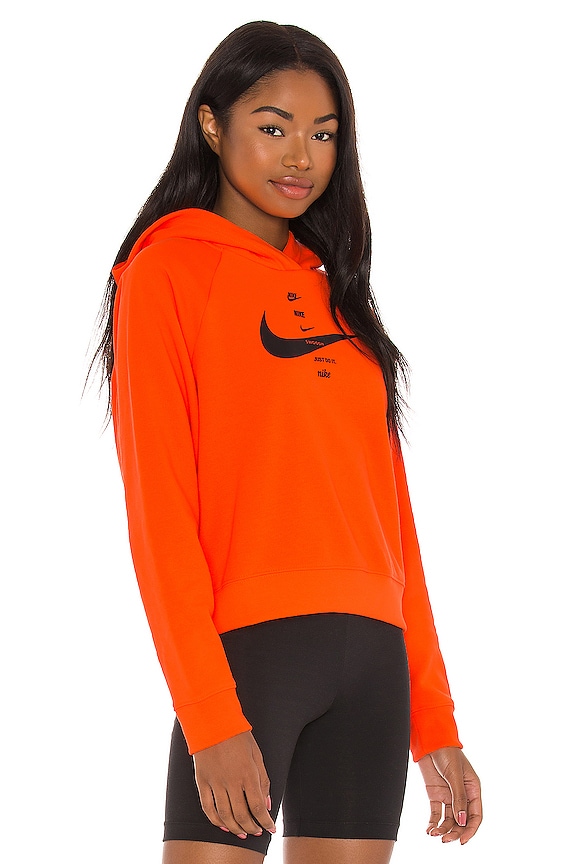 view 2 of 4 SUDADERA SWOOSH in Total Orange & Black