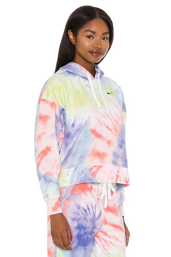 view 2 of 4 NK Fleece Hoodie in Purple Pulse