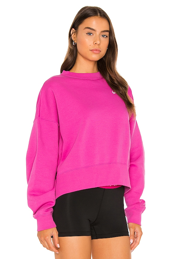 view 2 of 4 SWEAT NSW CREW in Active Fuchsia