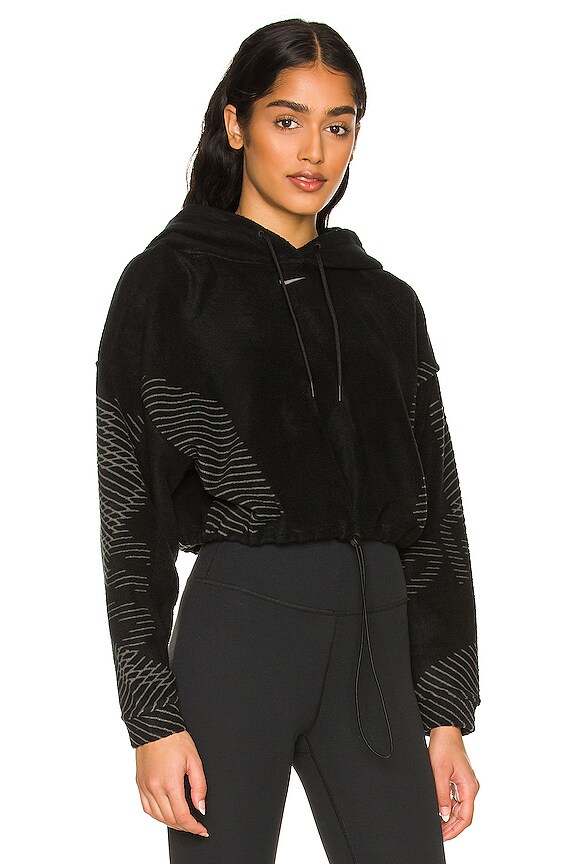 view 2 of 5 SWEAT À CAPUCHE in Black & Metallic Silver