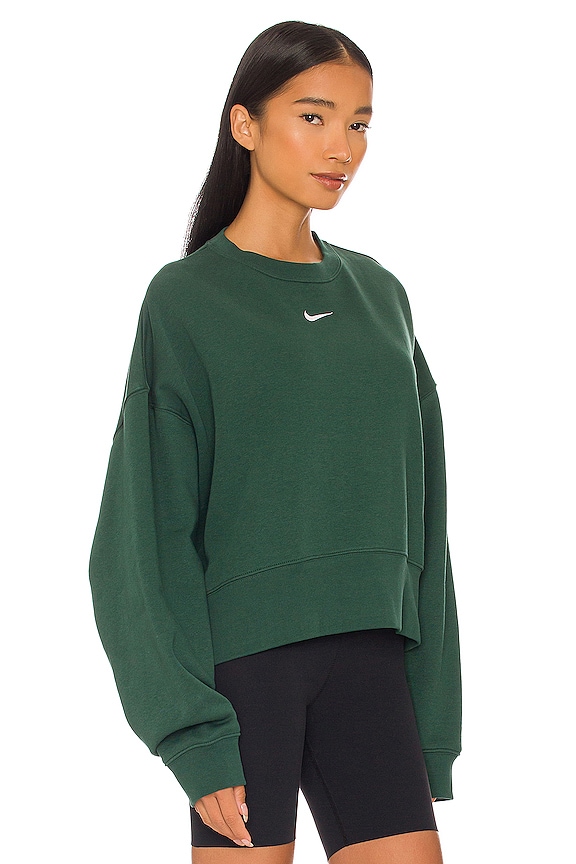 view 2 of 4 Essential Crewneck in Pro Green
