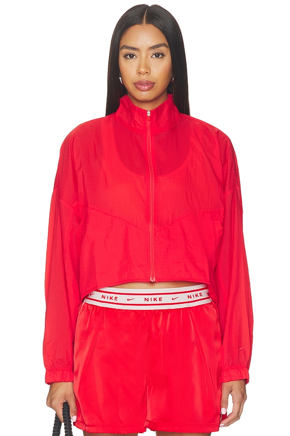 view 2 of 6 Women's Lightweight Ripstop Jacket in Light Crimson