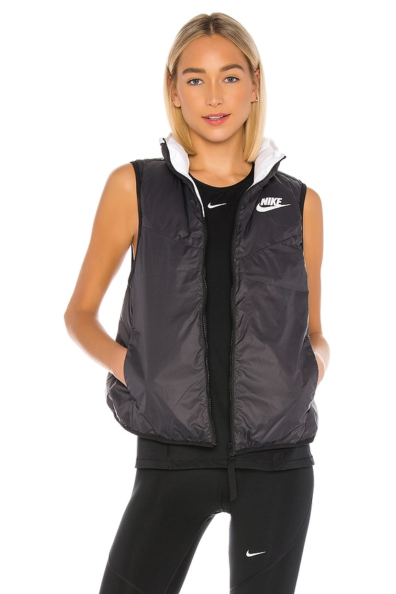view 2 of 5 GILET in White & Black
