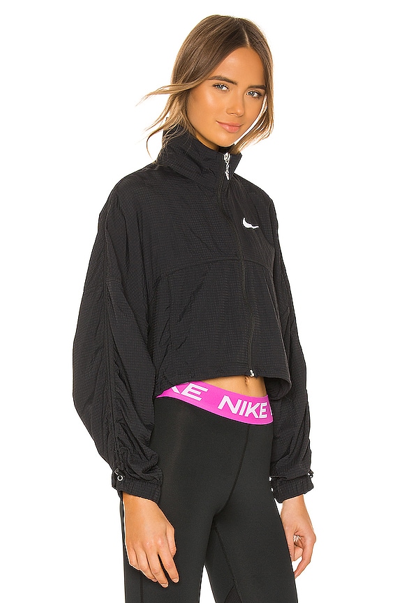 view 2 of 4 NSW Swoosh Jacket in Black & White