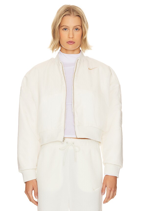 view 2 of 7 РЕВЕРСИВНАЯ КУРТКА-БОМБЕР ИЗ ИСКУССТВЕННОГО МЕХА in Sail & Sanddrift