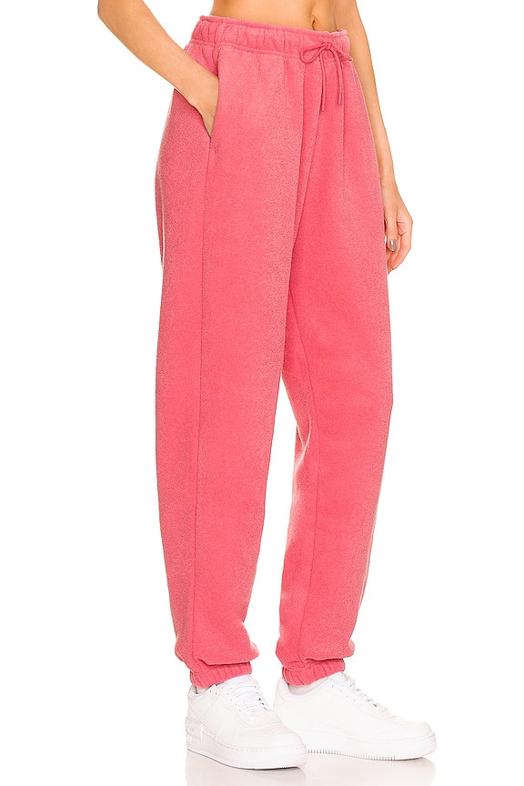 view 2 of 4 NSW Essential Plush Jogger in Archaeo Pink