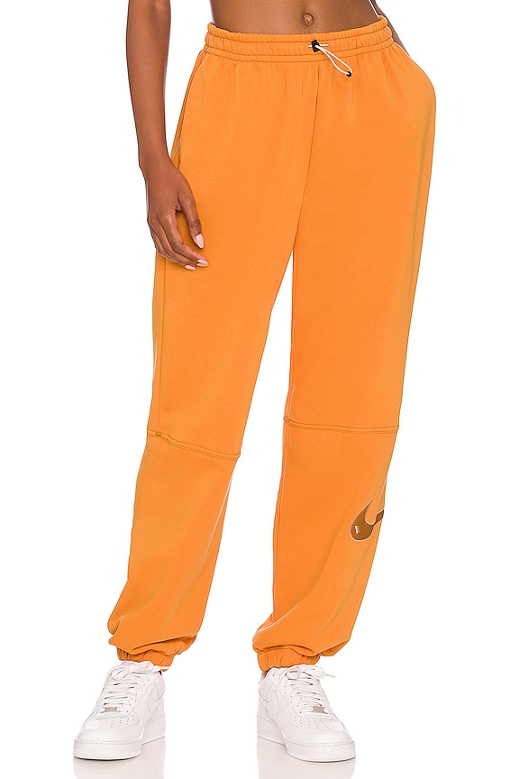 view 2 of 5 Swoosh Jogger in Light Curry & Pearl White