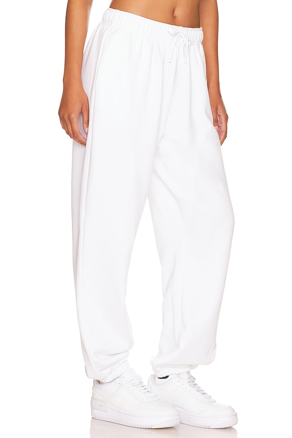 view 2 of 5 PANTALON SWEAT NSW CLUB FLEECE in White & Black