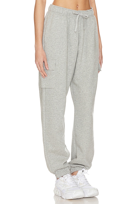 view 2 of 5 Sportswear Easy Joggers in Dark Grey Heather & Whiite