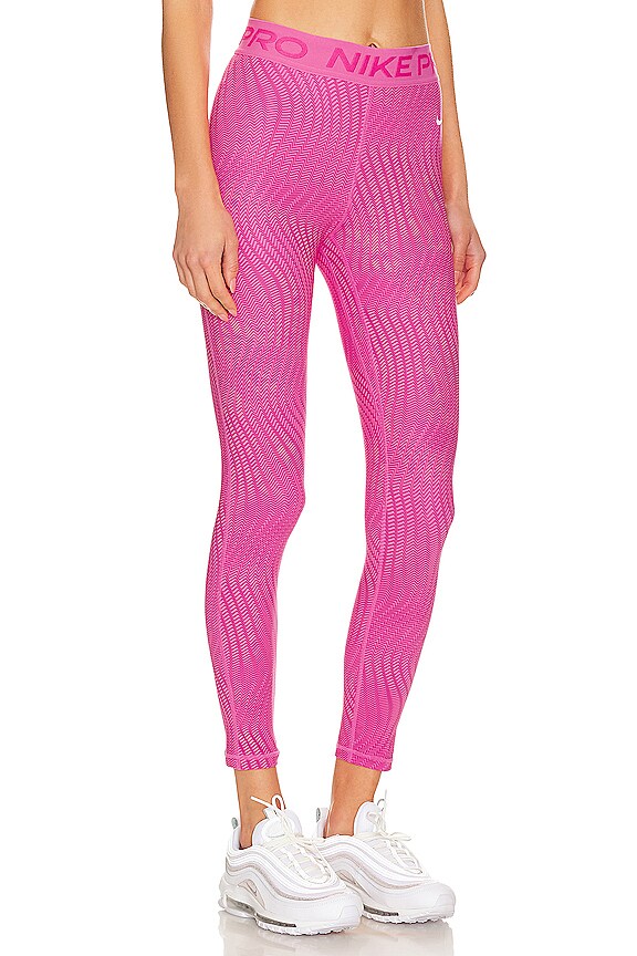 view 2 of 5 Pro Cropped Printed Leggings in Alchemy Pink, Playful Pink, & White