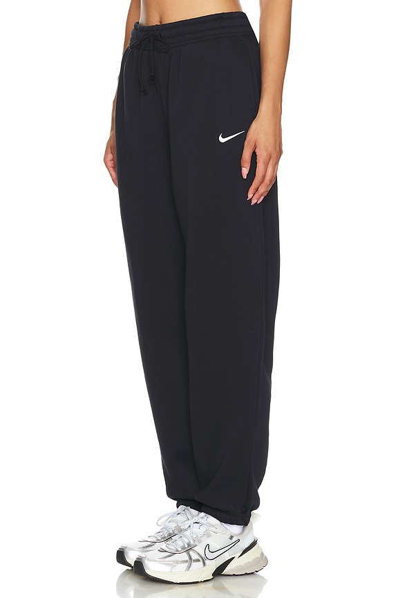 view 2 of 4 Phoenix High Waisted Sweatpants in Black & Sail