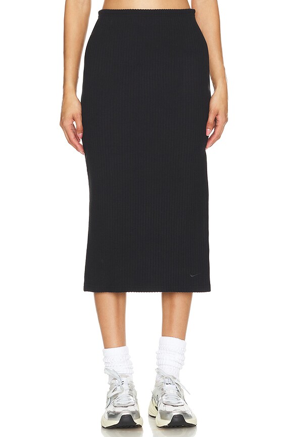 view 2 of 4 JUPE MIDI CHILL in Black