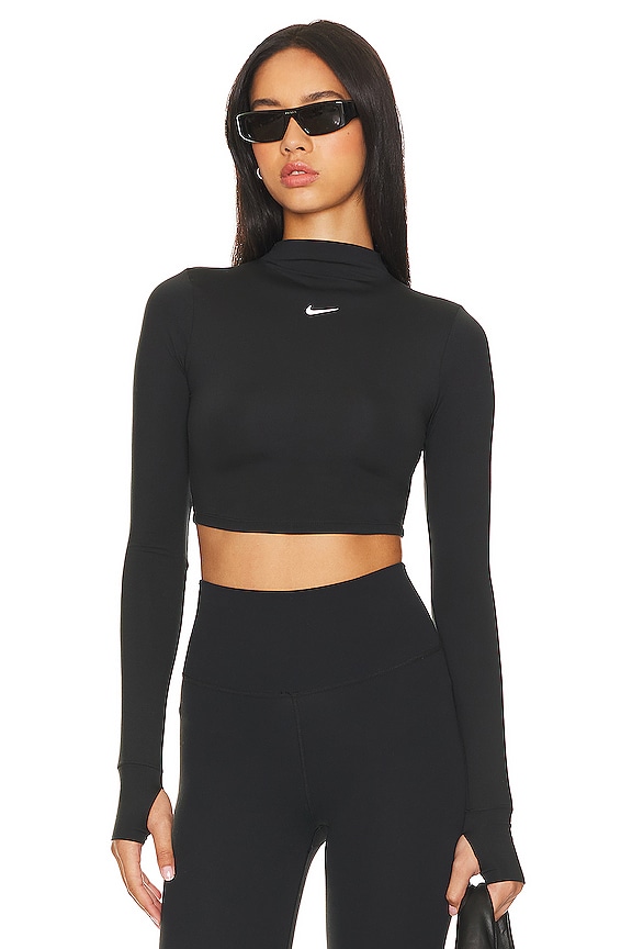 dri fit long sleeve crop top
