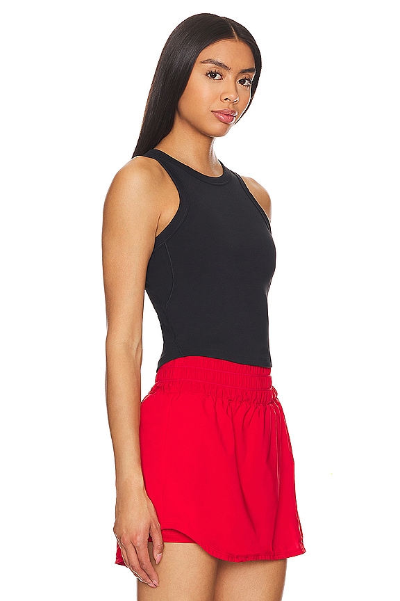 view 2 of 4 One Fitted Tank Top in Black