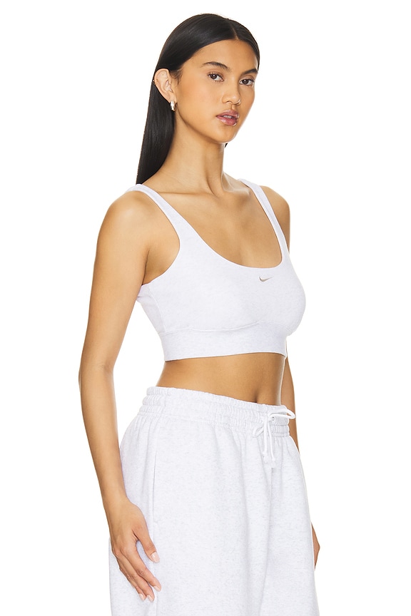 view 2 of 4 Chill Crop Tank in Birch Heather & Light Orewood Brown