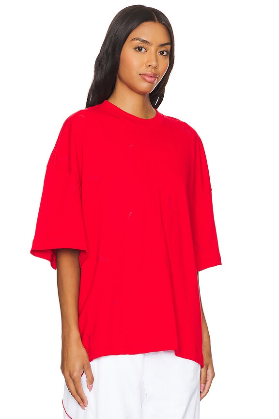 view 2 of 5 x Jacquemus Tee in University Red