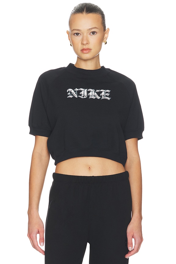 view 1 of 4 Crew Top in Black & Sail