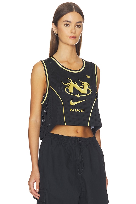 view 2 of 4 DÉBARDEUR in Black & Buff Gold