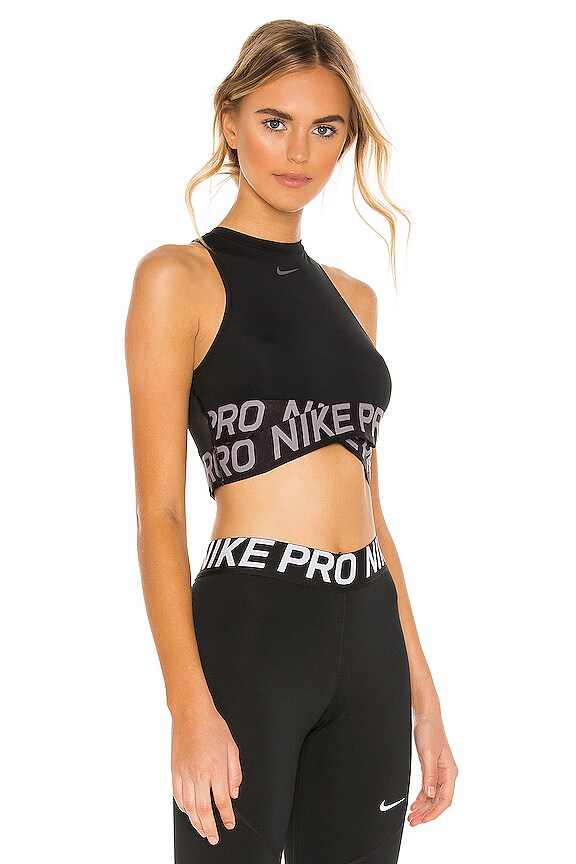 view 2 of 4 Intertwist Crop Tank in Black