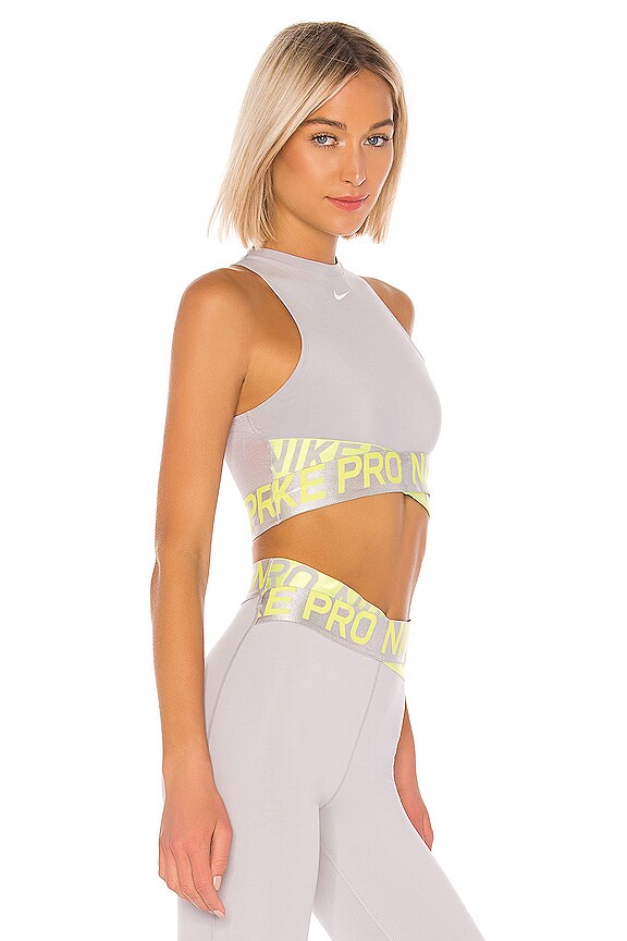 view 2 of 4 Pro Intertwist 2.0 Crop Top in Atmosphere Grey