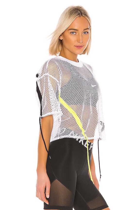view 2 of 5 Sportswear NSP SS Mesh Top in White
