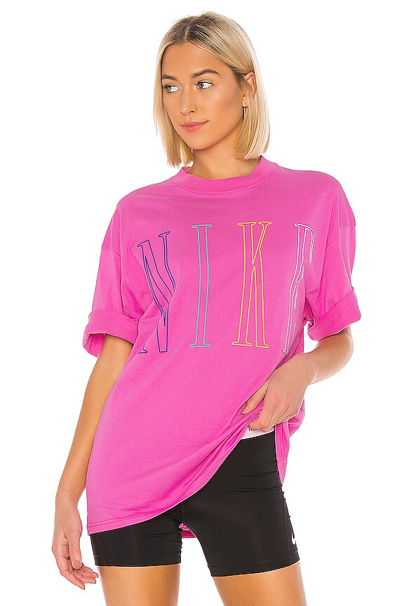 view 1 of 4 NK Boxy Tee GCE in Active Fuchsia
