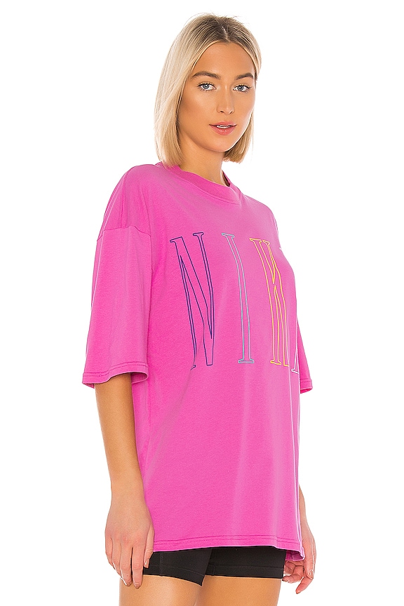 view 2 of 4 NK Boxy Tee GCE in Active Fuchsia