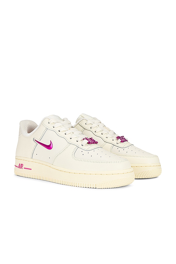 view 2 of 6 Air Force 1 '07 SE Sneaker in Coconut Milk, Playful Pink, & Alabaster
