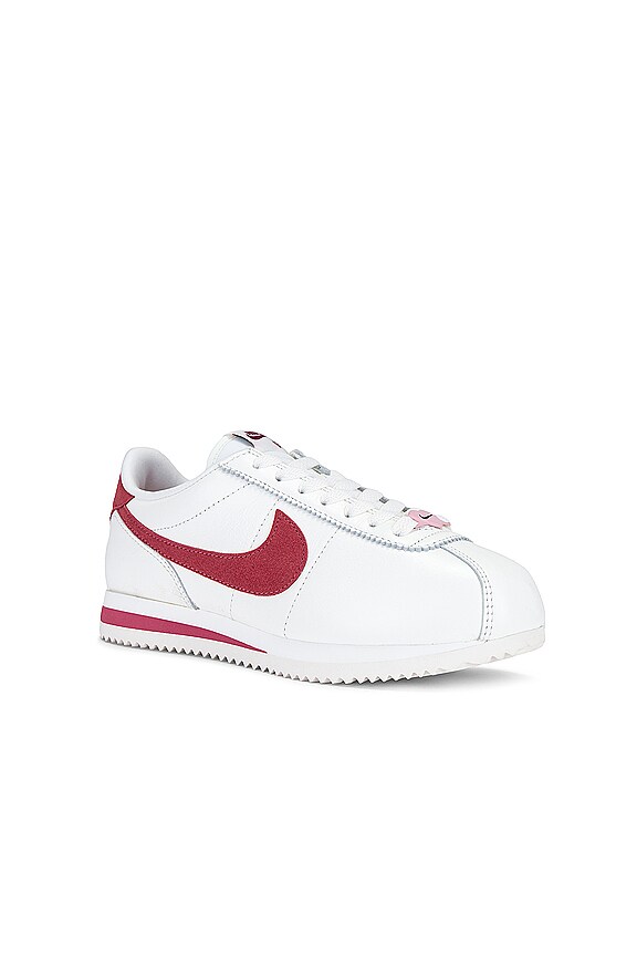 view 2 of 6 Cortez SE Sneaker in Sail, Adobe, Med Soft Pink, & Team Red