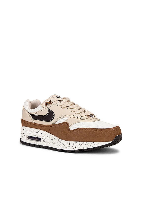 view 2 of 6 AIR MAX 1 '87 スニーカー in Velvet Brown, Sanddrift, & Sail