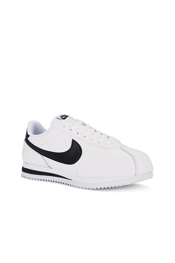 view 2 of 6 Cortez Sneakers in White & Black