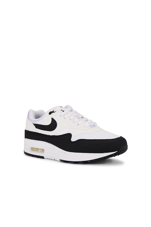 view 2 of 6 Air Max 1 Sneakers in White, Black, & Summit Whit