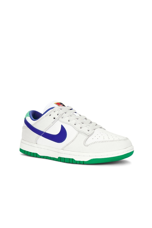 view 2 of 7 Dunk Low Premium Sneakers in White, Photo Blue, & Photon Dust