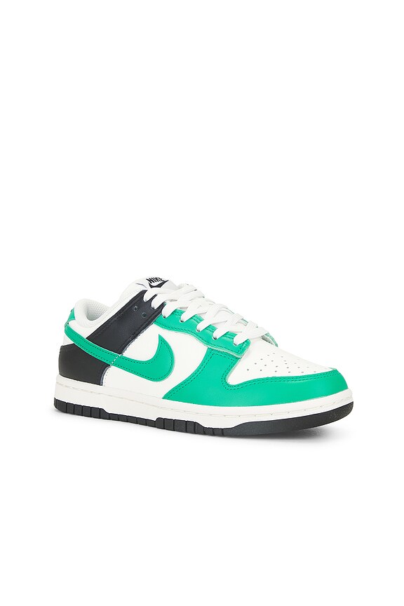 view 2 of 6 ZAPATILLA DEPORTIVA DUNK LOW in Sail, Stadium Green, & Black
