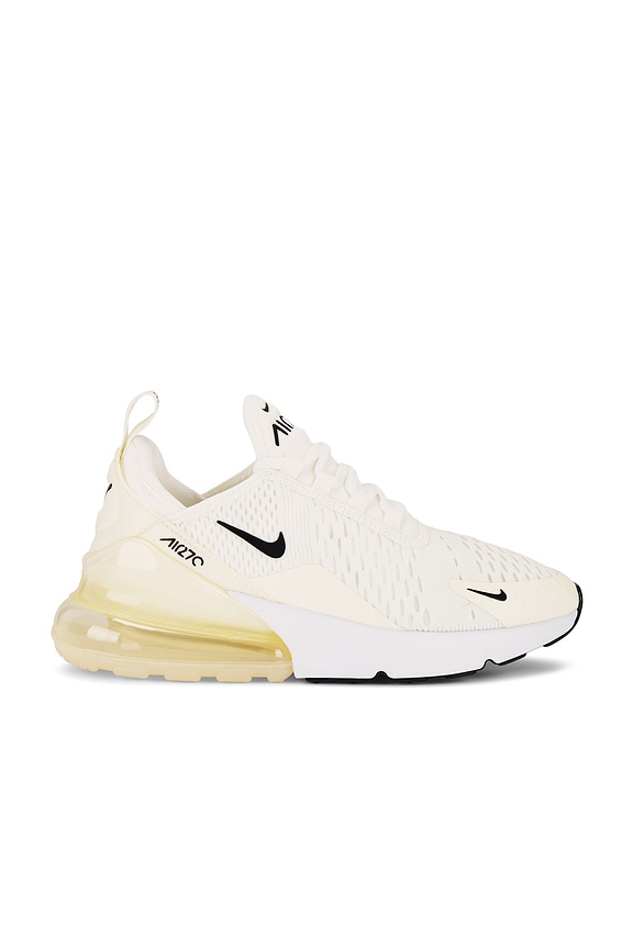 view 1 of 6 Air Max 270 Sneaker in Sail, Black, Coconut Milk, & Pale Ivory