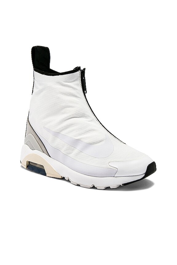 view 2 of 7 Air Max 180 Hi Ambush Sneaker in White, Pale Grey & Light Bone