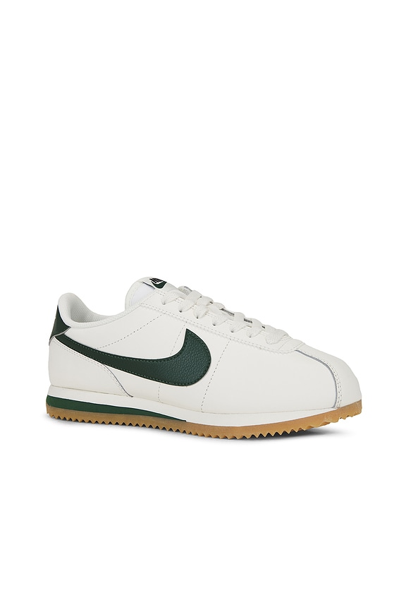 view 2 of 6 Cortez Leather Sneaker in Sail, Fir, Gum Yellow, & Black