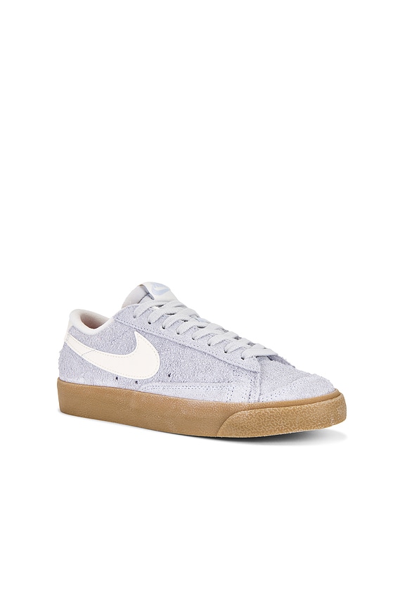 view 2 of 7 Blazer Low '77 Vintage Sneaker in Football Grey, Pale Ivory, & Gum Light Brown