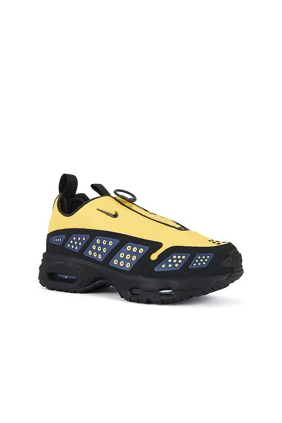 view 2 of 6 W Nike Air Max Sndr in Saturn Gold, Off Noir, Diffused Blue, & Black