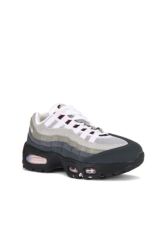 view 2 of 6 SNEAKERS AIR MAX 95 in Black, Pink Foam, White, & Reflective Silver