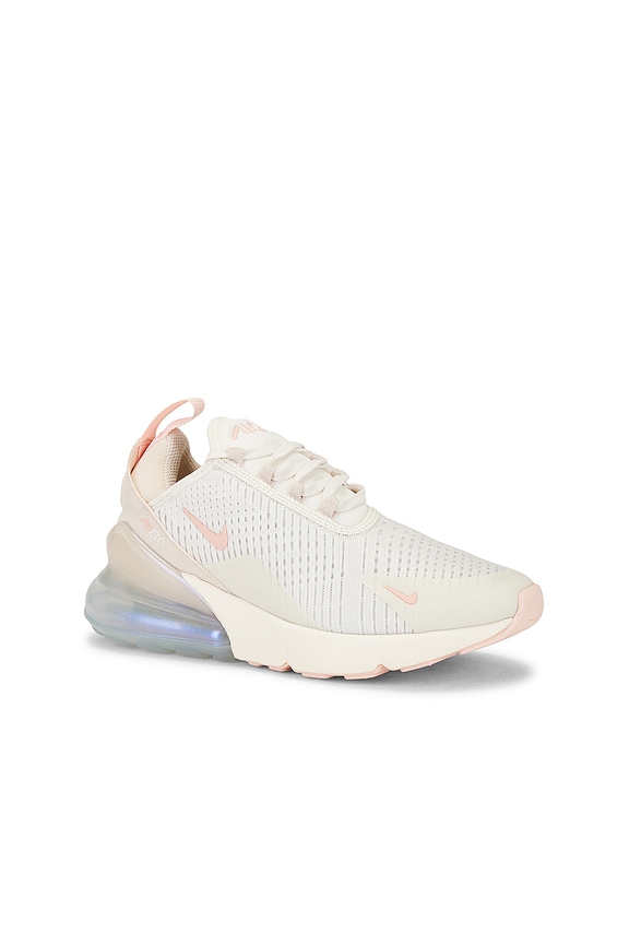 view 2 of 6 Air Max 270 Na8 Sneaker in Soft Pearl, Washed Coral, Pearl White, Metallic Silver & White