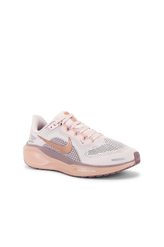 view 2 of 6 Air Zoom Pegasus 41 Sneaker in Silt Red, Metallic Rose Gold, Particle Pink & Taupe Grey