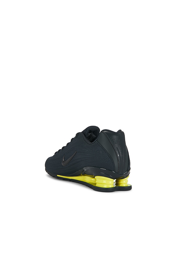 Nike Shox Z Sneaker in Seaweed & Cyber Black | REVOLVE