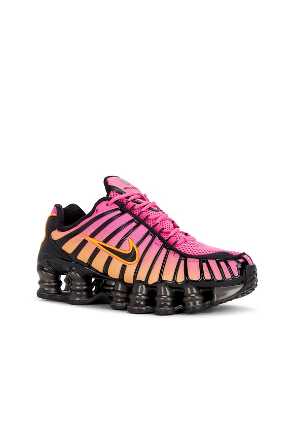 view 2 of 6 SNEAKERS SHOX TL FADE in Pinksicle, Total Orange & Metallic Black