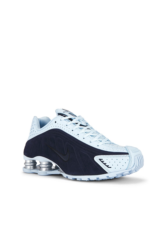view 2 of 6 Shox R4 SE 2 Sneaker in Imperial Purple, Celestine Blue, Black & Metallic Silver